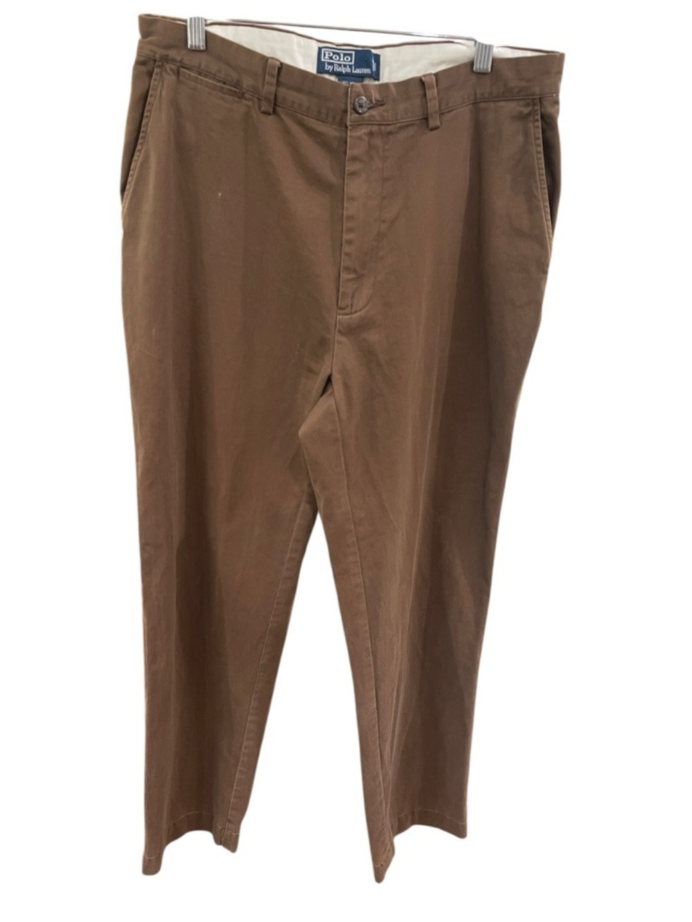 Polo Ralph Lauren Classic Chino Pants SZ 34 x 32 Brown